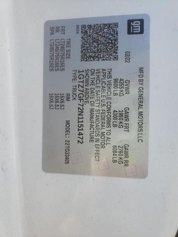 2022 GMC SAVANA G35 1GTZ7GF72N1151472