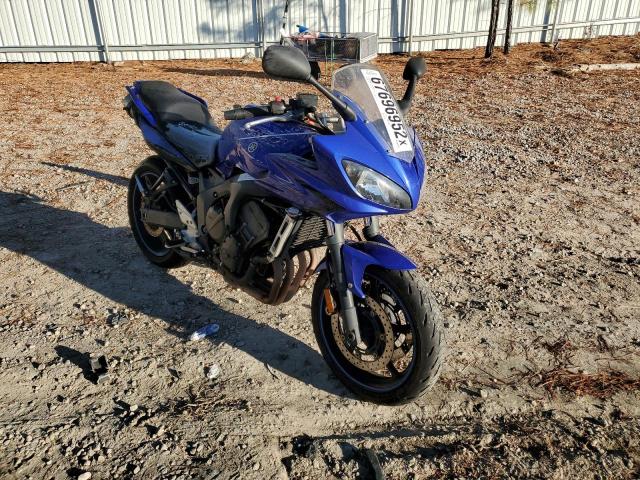 Salvage cars for sale from Copart Knightdale, NC: 2007 Yamaha FZ6 SHG