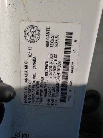 2016 HONDA CR-V LX - 2HKRM4H37GH101938