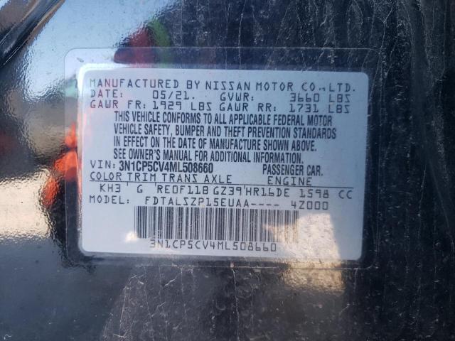 2021 NISSAN KICKS SV - 3N1CP5CV4ML508660