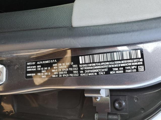 ZASPAKBN0K7C34107 Alfa Romeo STELVIO TI