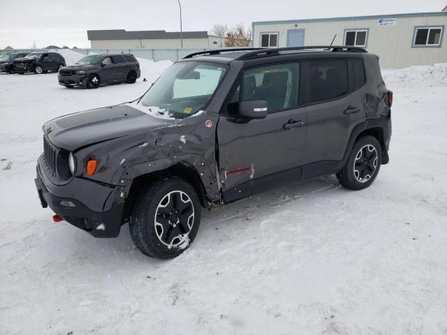 Jeep Renegade salvage cars for sale: 2017 Jeep Renegade Trailhawk