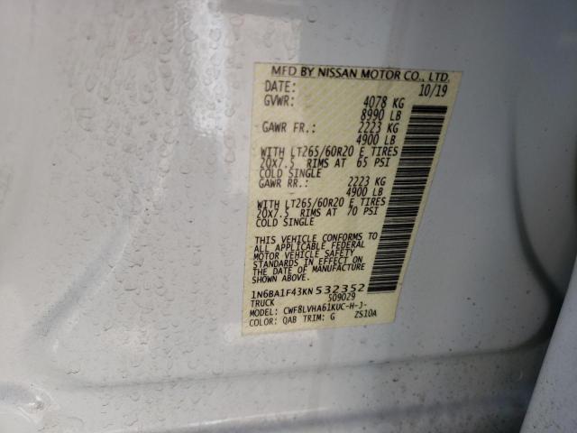 2019 NISSAN TITAN XD S - 1N6BA1F43KN532352