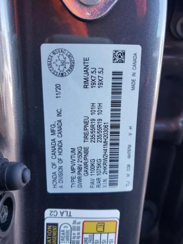 2021 HONDA CR-V SPORT 2HKRW2H41MH203061