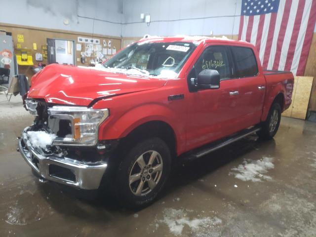 Salvage cars for sale from Copart Kincheloe, MI: 2020 Ford F150 Super