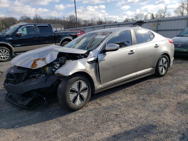 Salvage cars for sale from Copart York Haven, PA: 2013 KIA Optima Hybrid