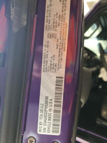 1C4HJXCG3PW539186 Jeep Wrangler Rubicon