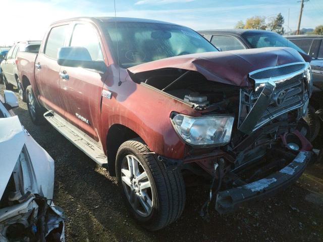 Salvage cars for sale from Copart San Martin, CA: 2008 Toyota Tundra CRE
