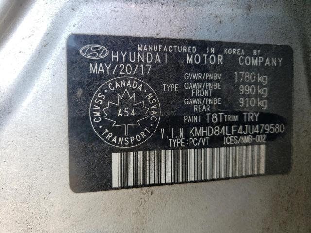 2018 HYUNDAI ELANTRA SE - KMHD84LF4JU479580