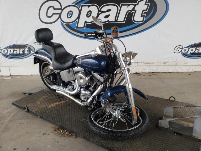 Salvage cars for sale from Copart Grand Prairie, TX: 2002 Harley-Davidson Fxstd
