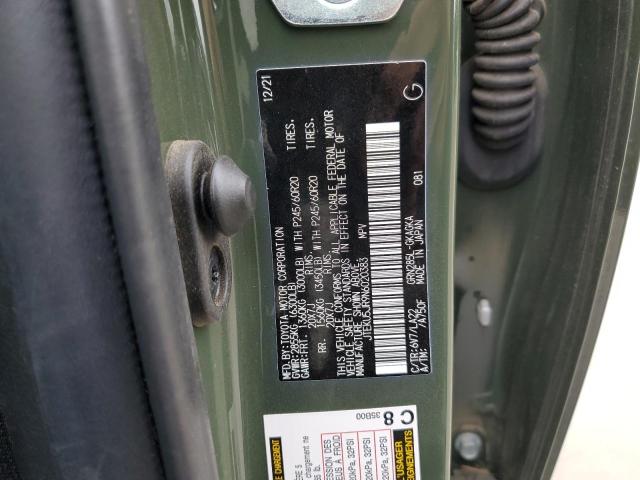 2022 TOYOTA 4RUNNER LI JTEKU5JR9N6020383