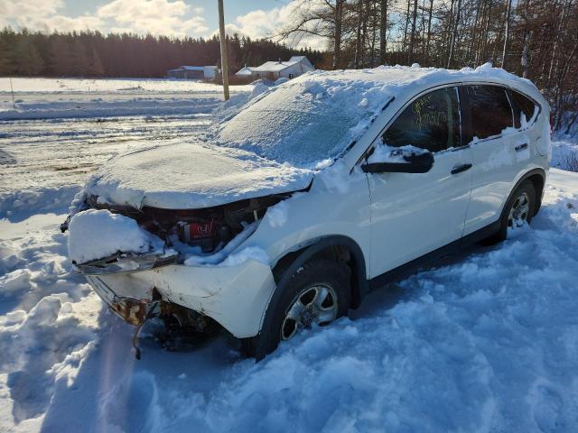 Salvage cars for sale from Copart Montreal Est, QC: 2013 Honda CR-V LX
