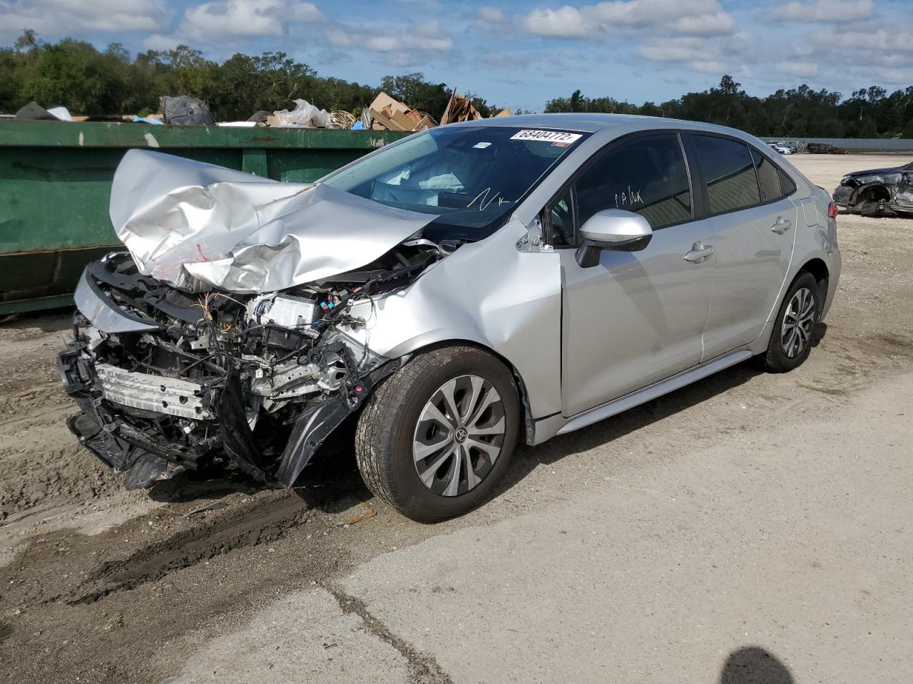 JTDEAMDE3NJ042681 TOYOTA COROLLA LE 2022