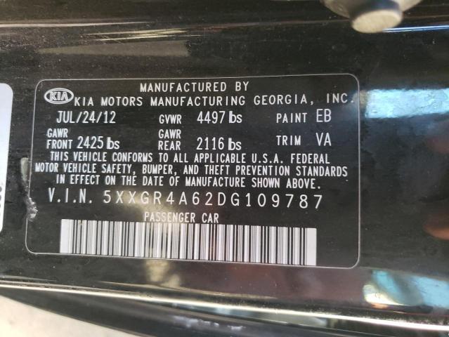 5XXGR4A62DG109787 KIA OPTIMA SX