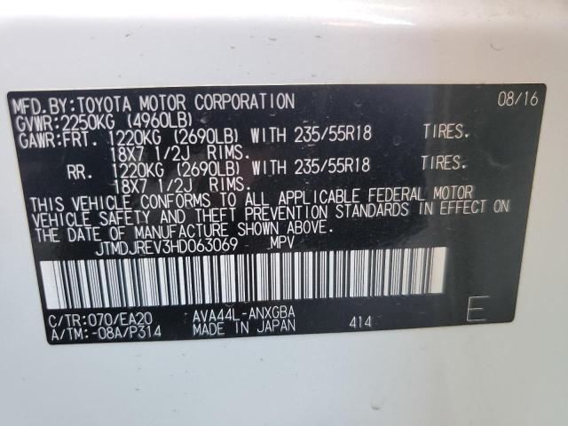 2017 TOYOTA RAV4 HV LI - JTMDJREV3HD063069
