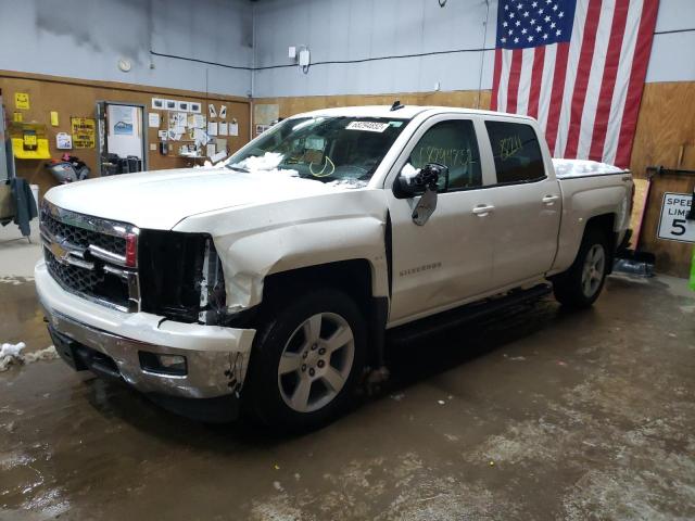 VIN: 3GCUKREC7EG107844 Auction: COPART Lot: 68294852 Location: MI - KINCHELOE 3GCUKREC7EG107844 CHEVROLET SILVERADO 2014 WHITE Photo 1