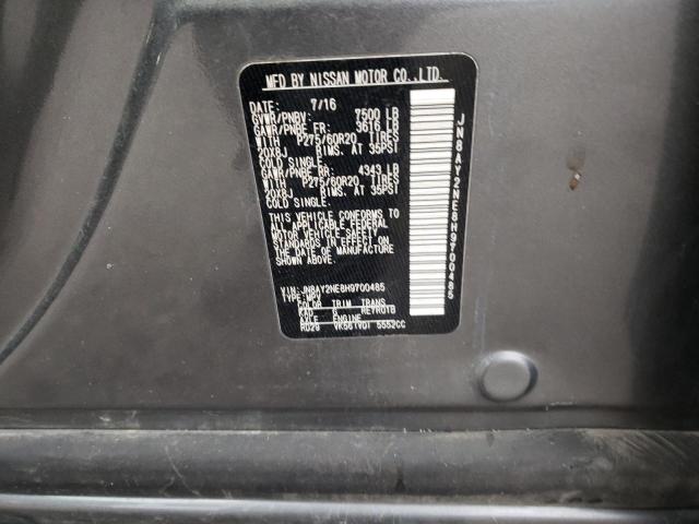 JN8AY2NE8H9700485 Nissan Armada Platinum