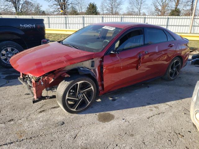 2021 HYUNDAI ELANTRA N - KMHLR4AF5MU164416