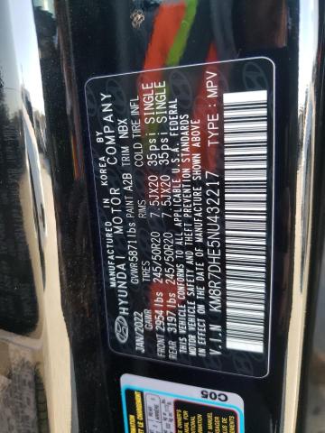 2022 HYUNDAI PALISADE C - KM8R7DHE5NU432217