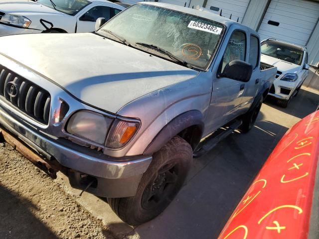Salvage cars for sale from Copart Louisville, KY: 2002 Toyota Tacoma DOU