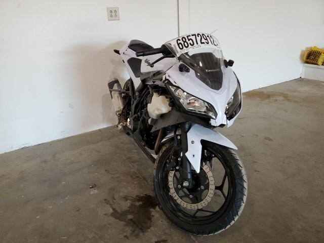 Salvage cars for sale from Copart Tulsa, OK: 2013 Kawasaki EX300 A