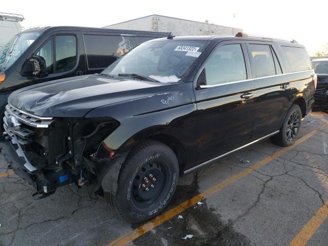 Salvage cars for sale from Copart Chicago Heights, IL: 2021 Ford Expedition Max Limited