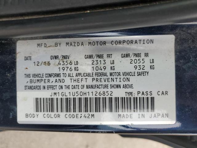 2017 MAZDA 6 SPORT - JM1GL1U50H1126852