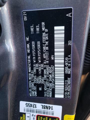 2022 TOYOTA SEQUOIA LI 5TDFY5A13NS076467