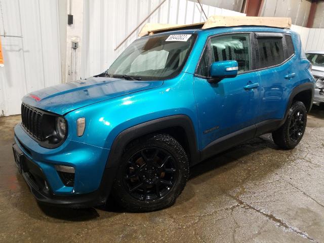 Jeep salvage cars for sale: 2020 Jeep Renegade