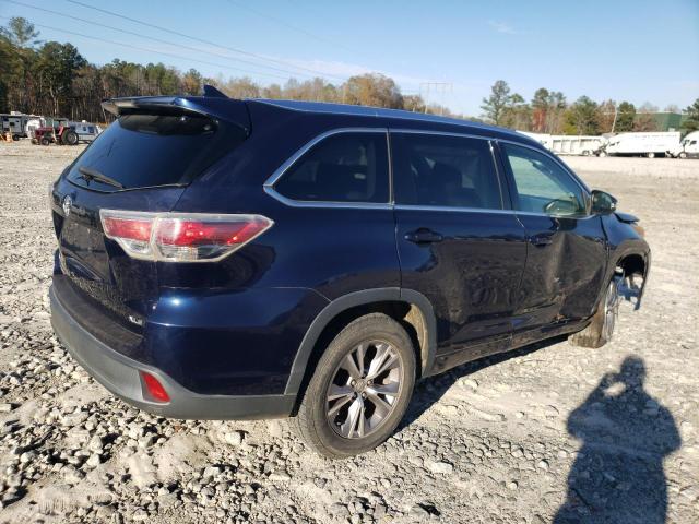 VIN 5TDKKRFH8ES021560 2014 Toyota Highlander, Xle no.3