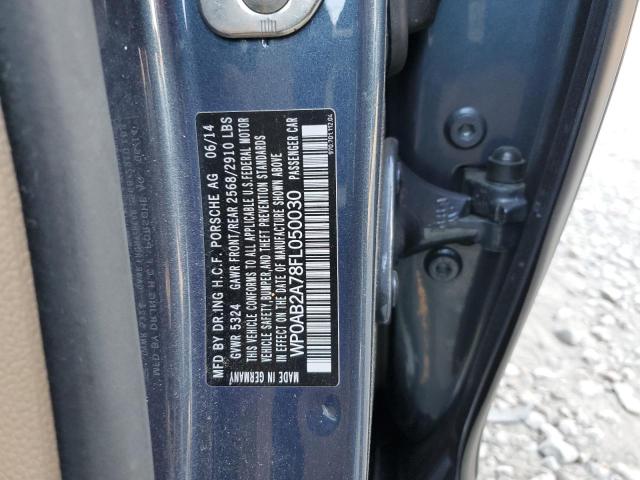 2015 PORSCHE PANAMERA S - WP0AB2A78FL050030