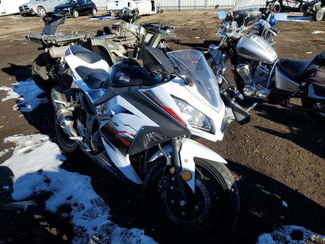 Salvage cars for sale from Copart Brighton, CO: 2014 Kawasaki EX300 A
