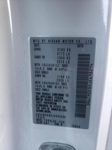 2018 NISSAN NV200 2.5S - 3N6CM0KNXJK698294