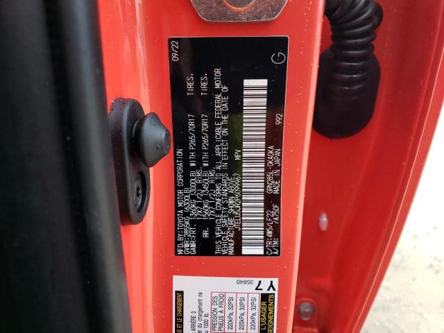 2023 TOYOTA 4RUNNER SE JTELU5JR2P6099967
