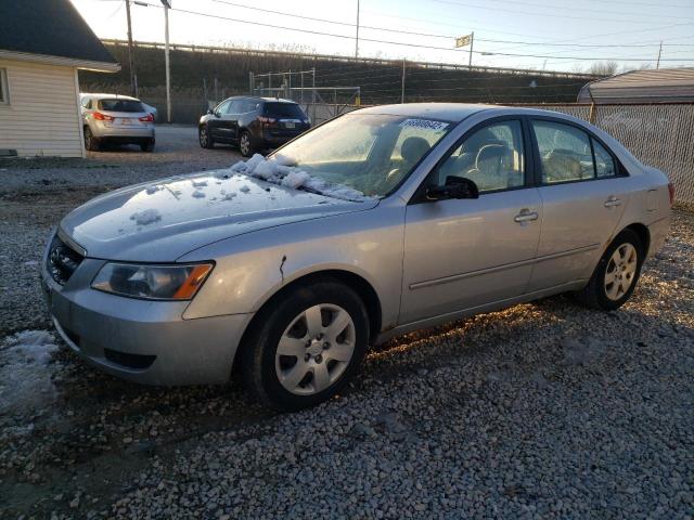 Salvage cars for sale from Copart Northfield, OH: 2008 Hyundai Sonata GLS
