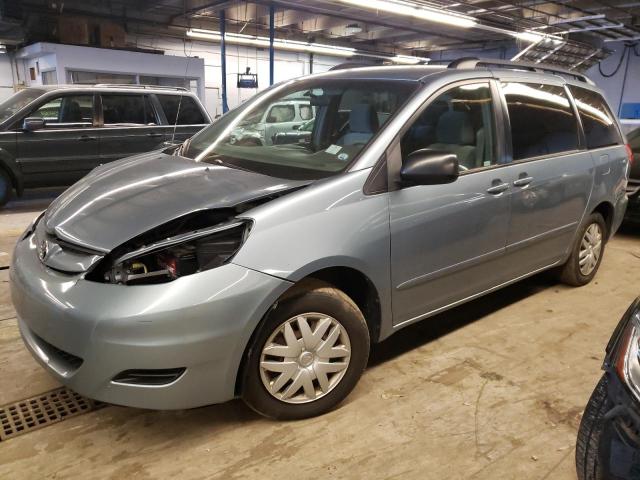 Salvage cars for sale from Copart Wheeling, IL: 2010 Toyota Sienna CE