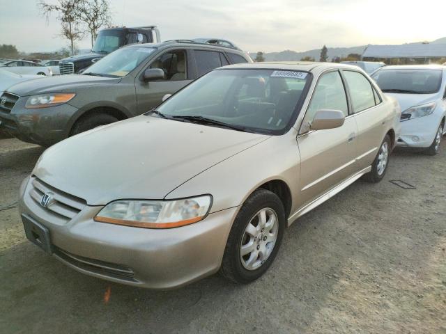 Salvage cars for sale from Copart San Martin, CA: 2001 Honda Accord EX