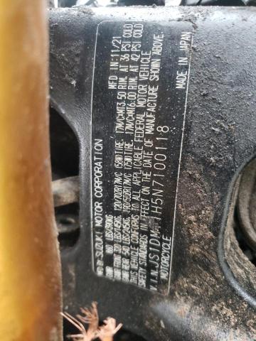 JS1DM11H5N7100118 Suzuki Gsx-r1000 R