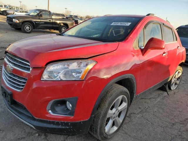 Salvage cars for sale from Copart Indianapolis, IN: 2015 Chevrolet Trax LTZ