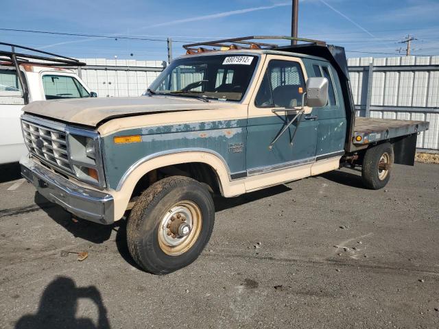 Salvage cars for sale from Copart Reno, NV: 1986 Ford F250
