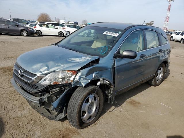 Salvage cars for sale from Copart Bakersfield, CA: 2010 Honda CR-V LX