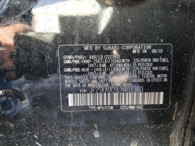 JF2SKAUC0LH401360 Subaru Forester Limited