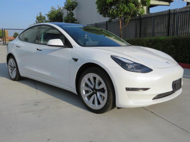2022 Tesla Model 3 en venta en Los Angeles, CA