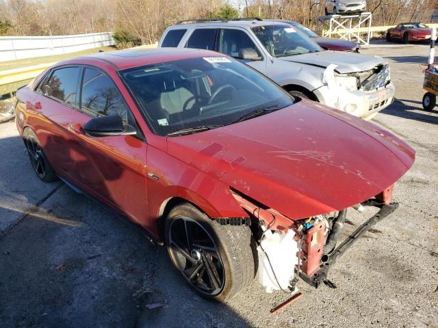 2021 HYUNDAI ELANTRA N - KMHLR4AF5MU164416