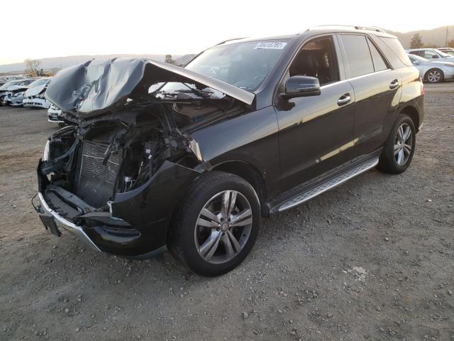 Salvage cars for sale from Copart San Martin, CA: 2014 Mercedes-Benz ML 350 4matic