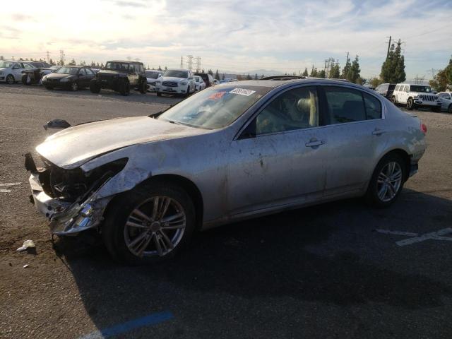 Infiniti G37 salvage cars for sale: 2012 Infiniti G37 Base