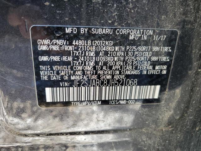 JF2SJABC8JH521068 Subaru Forester 2.5i