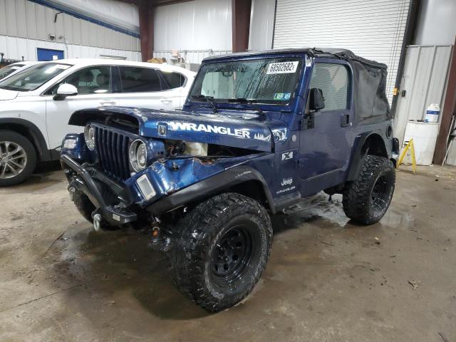 Salvage cars for sale from Copart West Mifflin, PA: 2004 Jeep Wrangler X