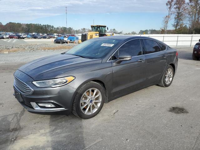 Salvage cars for sale from Copart Dunn, NC: 2017 Ford Fusion SE