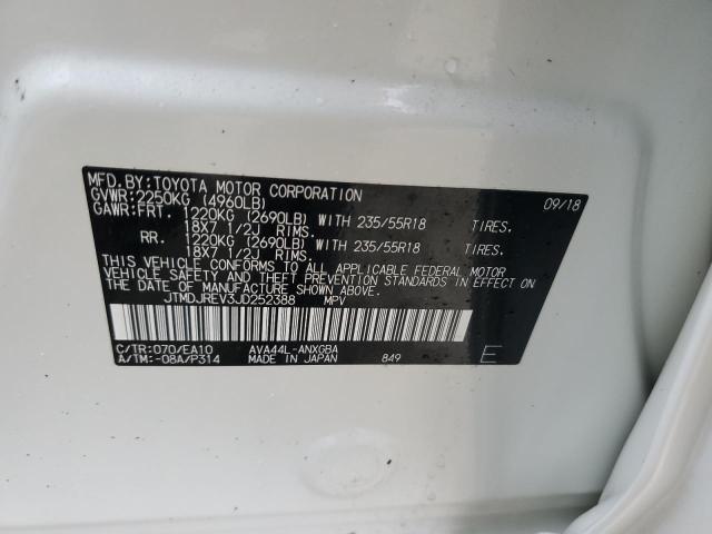 2018 TOYOTA RAV4 HV LI - JTMDJREV3JD252388